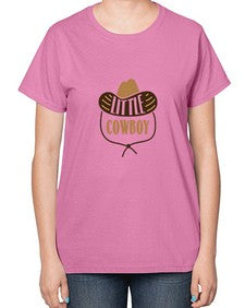 little cowboy 735# - western-  Ladies T-Shirt