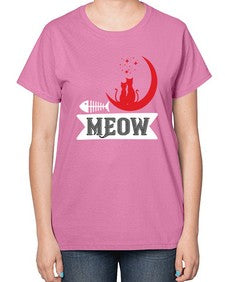 meow Style 70# - cats-  Ladies T-Shirt