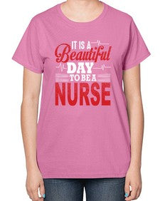 nurse 1143# - nurse-  Ladies T-Shirt
