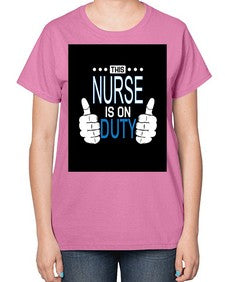 nurse pmg 1189# - nurse-  Ladies T-Shirt
