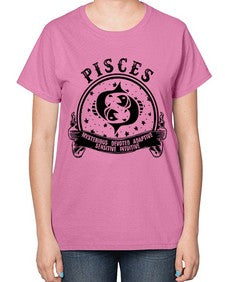 pisces 47# - pisces-  Ladies T-Shirt