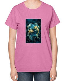 pisces 53# - pisces-  Ladies T-Shirt