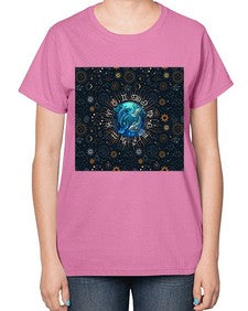 pisces Straight 366# - pisces-  Ladies T-Shirt