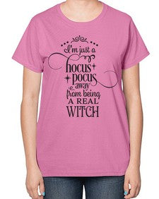 real witch 28# - witch-  Ladies T-Shirt