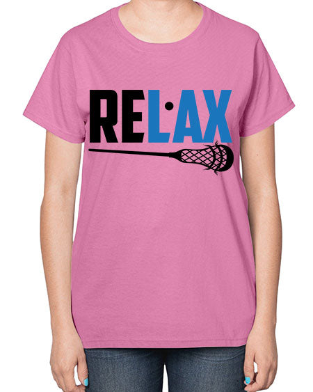 relax 3# - lacrosse-  Ladies T-Shirt