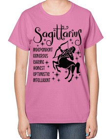 sagittarius 397# - sagittarius-  Ladies T-Shirt