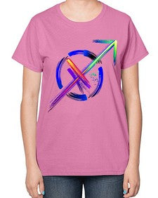 sagittarius 402# - sagittarius-  Ladies T-Shirt