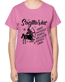 sagittarius 403# - sagittarius-  Ladies T-Shirt