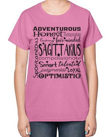 sagittarius 571# - sagittarius-  Ladies T-Shirt