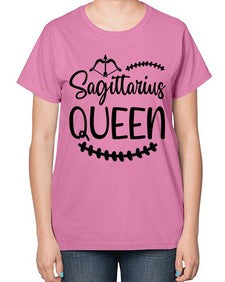 sagittarius queen 413# - sagittarius-  Ladies T-Shirt
