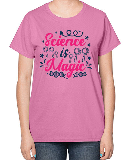 science is magic 90# - general science-  Ladies T-Shirt