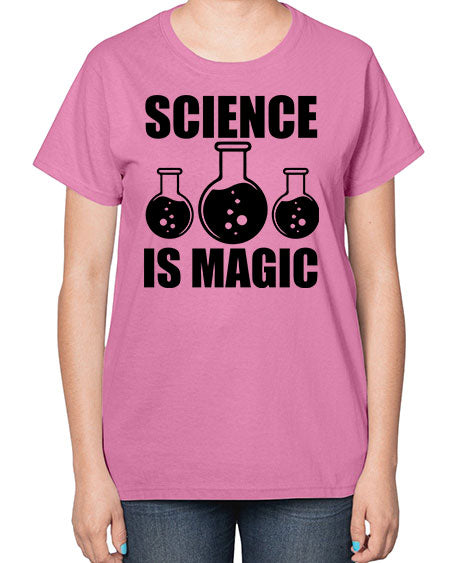 science is magic 94# - general science-  Ladies T-Shirt