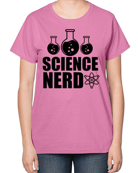 science nerd 62# - general science-  Ladies T-Shirt