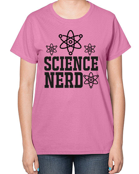 science nerd 63# - general science-  Ladies T-Shirt