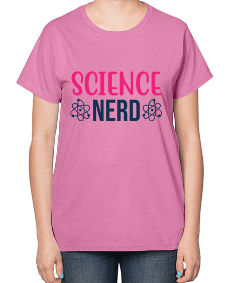 science nerd 65# - general science-  Ladies T-Shirt