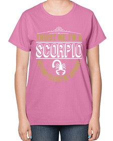 scorpio 458# - scorpio-  Ladies T-Shirt