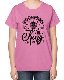 scorpio n king 465# - scorpio-  Ladies T-Shirt