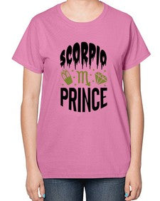 scorpio prince 445# - scorpio-  Ladies T-Shirt