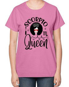 scorpio queen 448# - scorpio-  Ladies T-Shirt