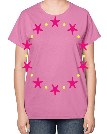 starfish 1# - shark-fish-  Ladies T-Shirt