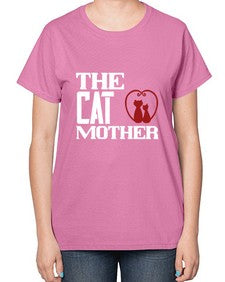 the cat mother Style 117# - cats-  Ladies T-Shirt