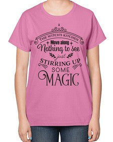 the witch s kitchen 19# - witch-  Ladies T-Shirt