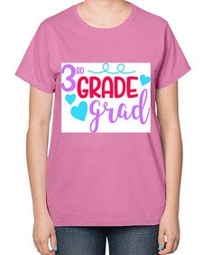 thirdgradegrad 982# - third grade-  Ladies T-Shirt