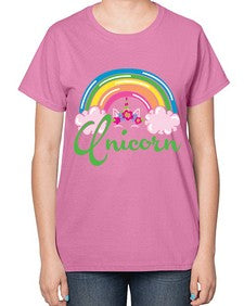 unicorn 442# - unicorn-  Ladies T-Shirt
