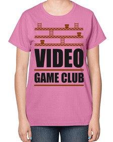 video game club 160# - video games-  Ladies T-Shirt