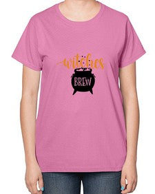 witches brew 6# - witch-  Ladies T-Shirt