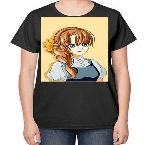 A beautiful princess 141# - anime-  Ladies T-Shirt