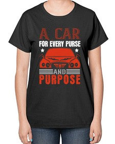 A car for every purse and purpose 2# - car-  Ladies T-Shirt