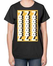 Abstract Shape 187# - art pop art-  Ladies T-Shirt