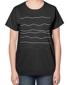 Abstract Shape 194# - art pop art-  Ladies T-Shirt