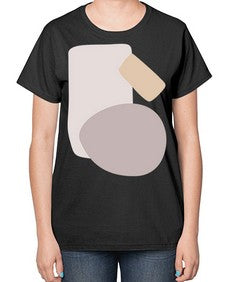Abstract Shape 197# - art pop art-  Ladies T-Shirt
