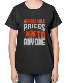 Affordable prices to anyone Style 28# - cleaner-  Ladies T-Shirt