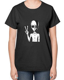 Alien 59# - ufo-  Ladies T-Shirt