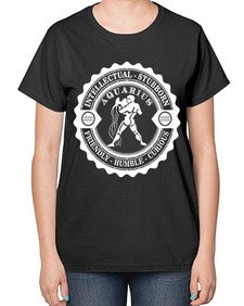 Aquarius 45# - aquarius-  Ladies T-Shirt