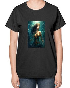 Aquarius 52# - aquarius-  Ladies T-Shirt