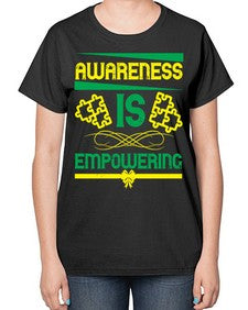 Awareness is empowering Style 4# - Self awareness-  Ladies T-Shirt