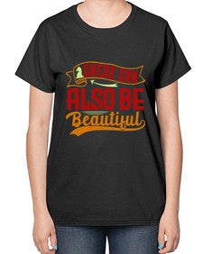Chess can also be beautiful 65# - chess-  Ladies T-Shirt