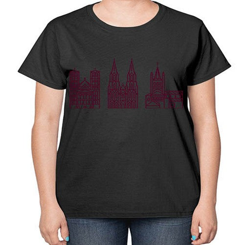 Cologne 594# - cities-  Ladies T-Shirt