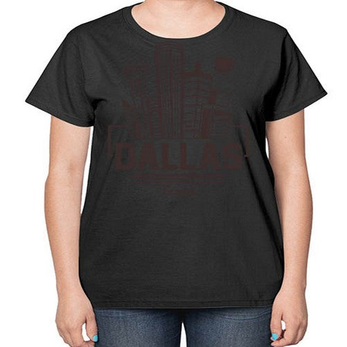Dallas 645# - cities-  Ladies T-Shirt