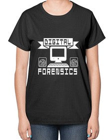 Digital forensics 51# - computer-  Ladies T-Shirt