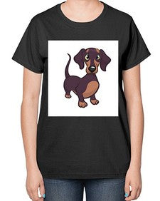 dog 113# - dogs-  Ladies T-Shirt