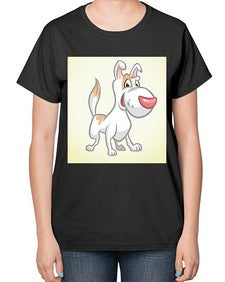 dog 114# - dogs-  Ladies T-Shirt