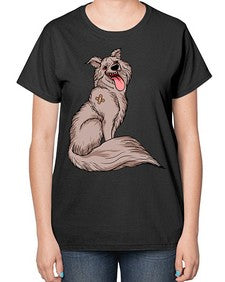 dog 98# - dogs-  Ladies T-Shirt