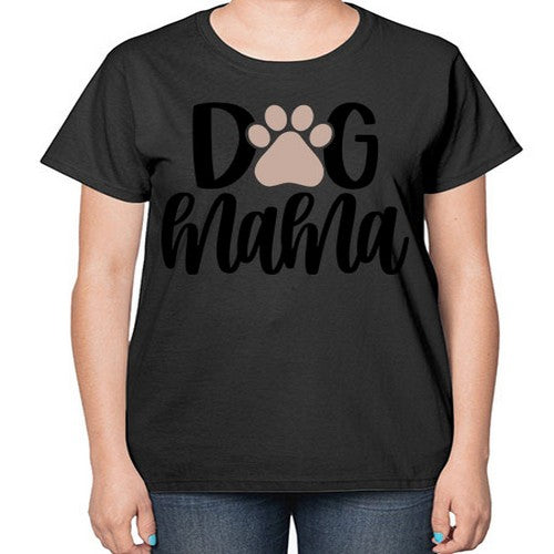Dog Mama Style 28# - dogs-  Ladies T-Shirt