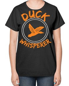 Duck Whisperer Style 2# - ducks-  Ladies T-Shirt