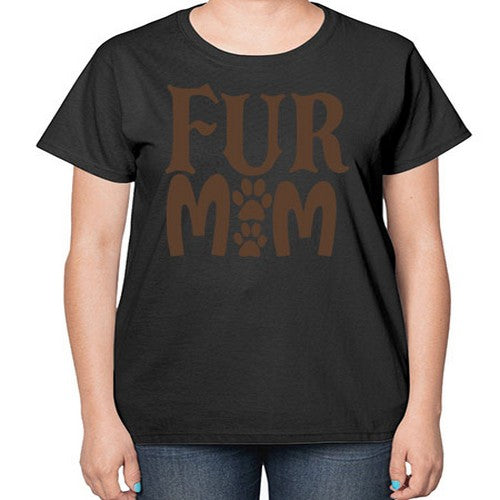 Fur Mom Style 88# - dogs-  Ladies T-Shirt